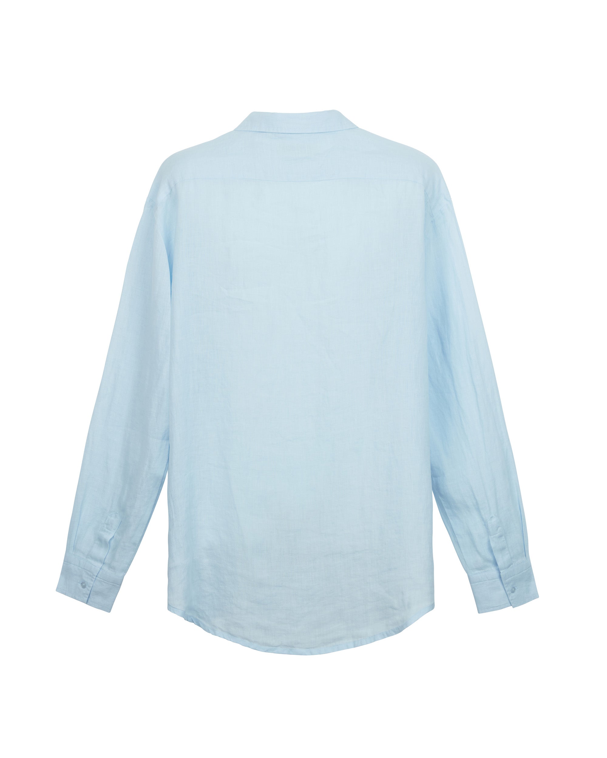 Zipper 100% Linen - Light Blue