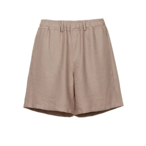 Italian Linen Shorts – Mocha