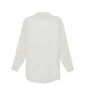 Egyptian Linen Long Sleeve Shirt – White