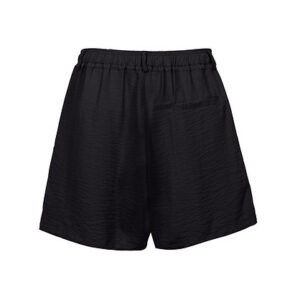 Italian Linen Shorts – Black