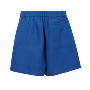 100% Linen Shorts – Sax Blue