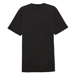 100% Cotton T-Shirt with Logo – Black
