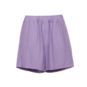 Italian Linen Shorts – Purple